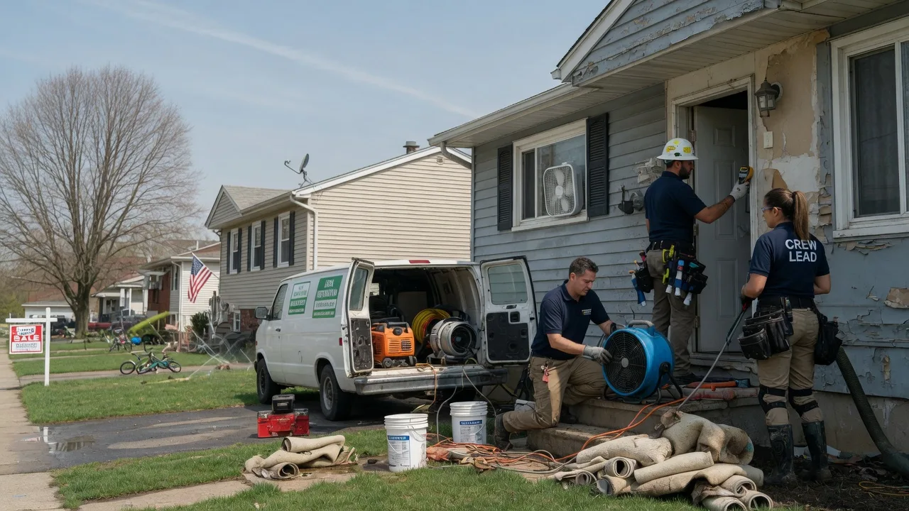 Flood Cleanup in De Soto, IL near me
