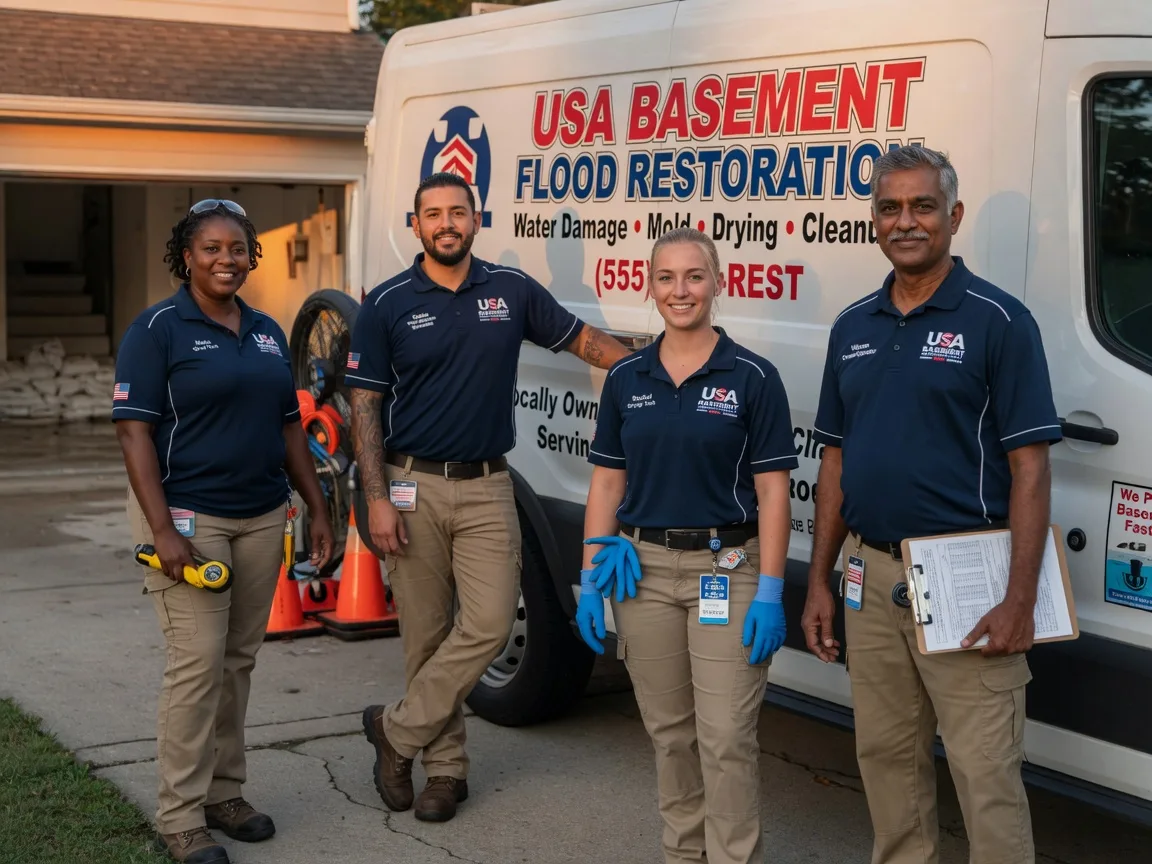 Basement Flood Cleanup company in De Soto, IL