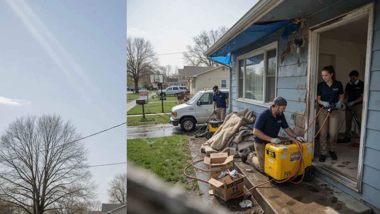 Basement Flood Cleanup in De Soto, IL near me